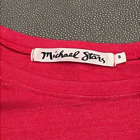 Michael Stars red sweatshirt. S. EUC - Picture 3 of 4